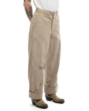 50’s Thrashed Officer Chinos - 27.5” x 30”
