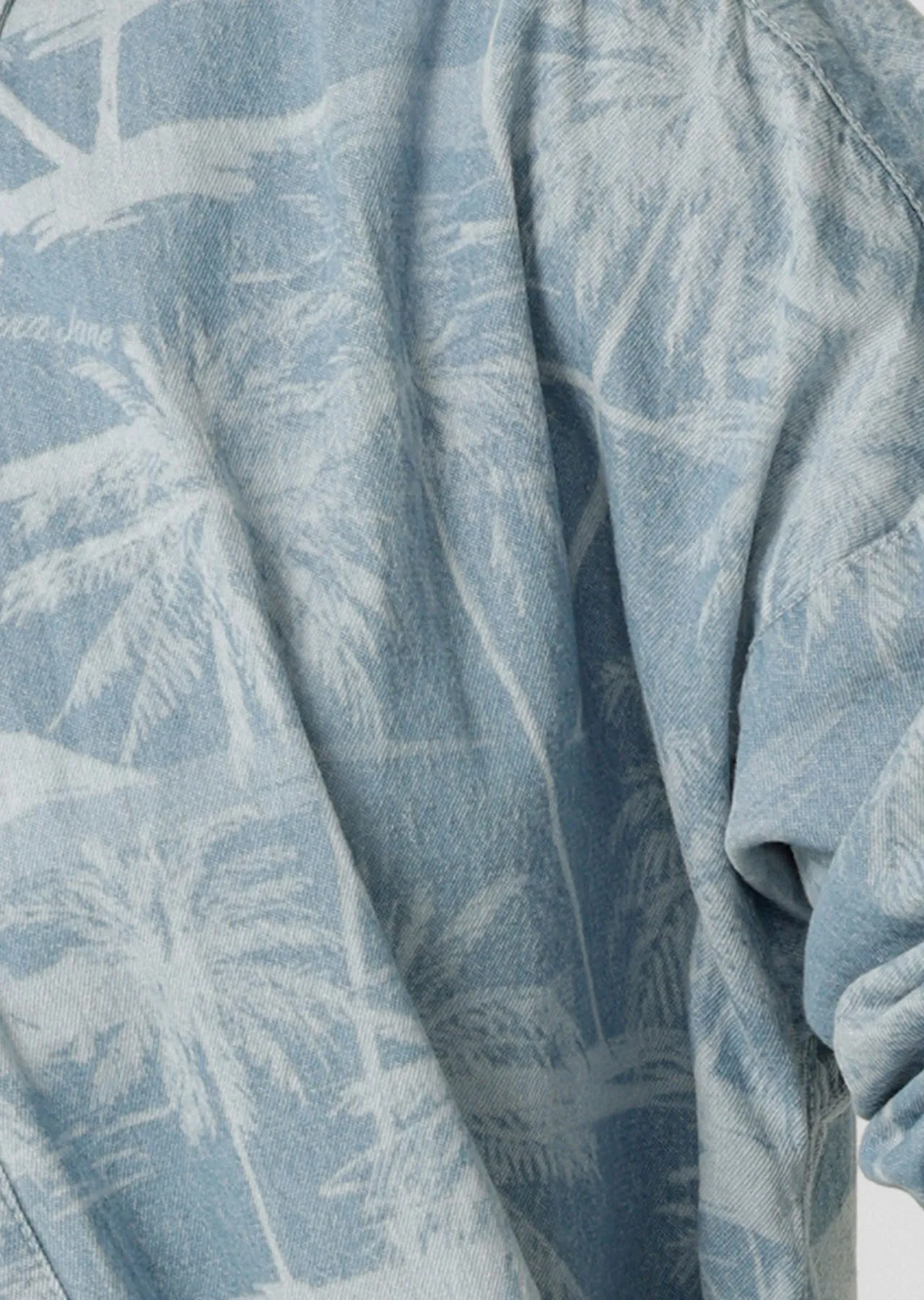 Aloha Button Up Shirt  | Aloha Blues Print