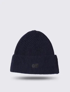 AlphaTauri Adaeo Cashmere-Blend Knit Beanie Navy