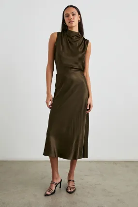 Anya Skirt Dark Moss