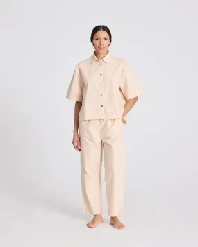 Astrid Pant Poplin - Smoke Gray
