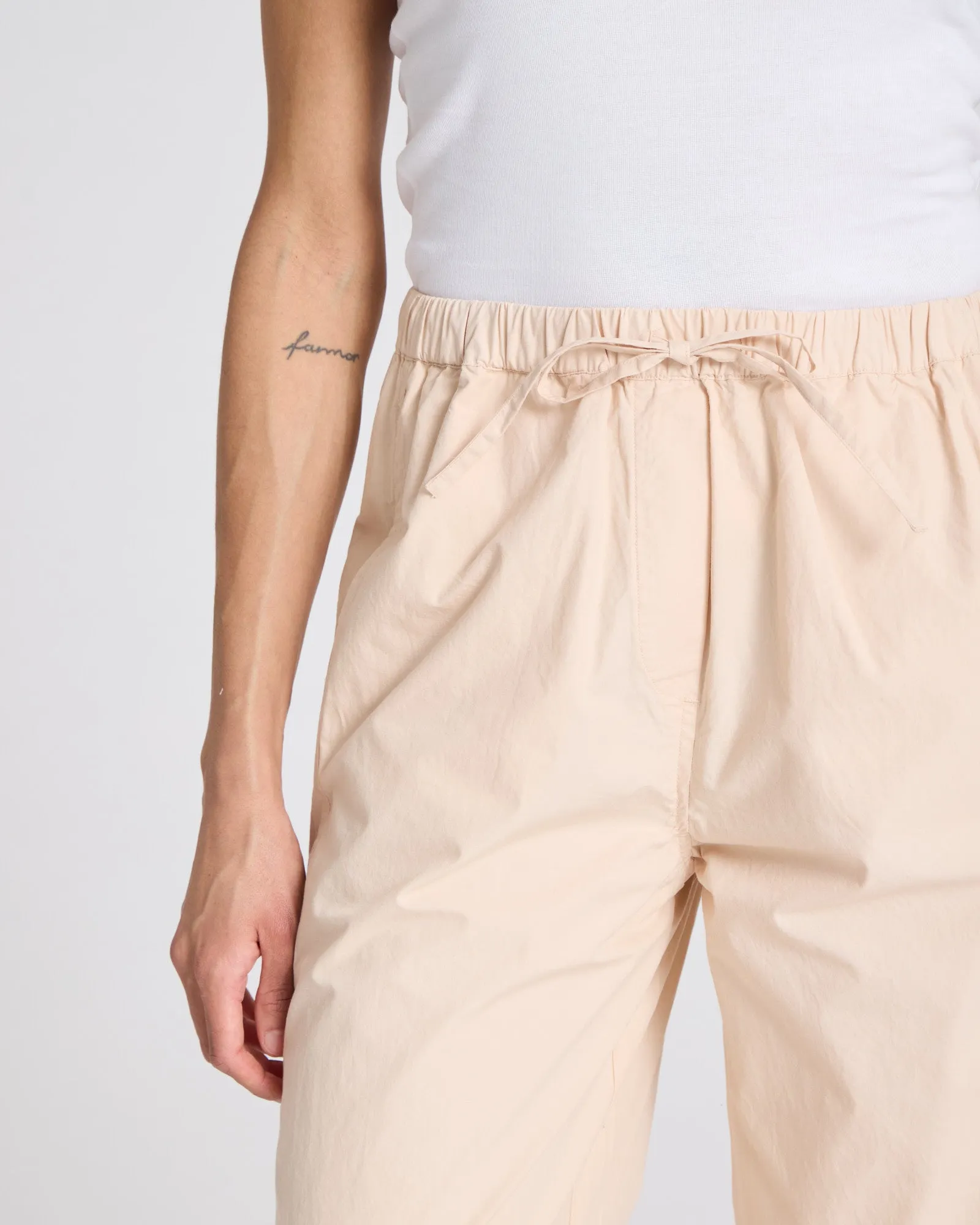 Astrid Pant Poplin - Smoke Gray
