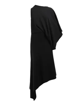 Asymmetric One-Sleeve Maxi Dress