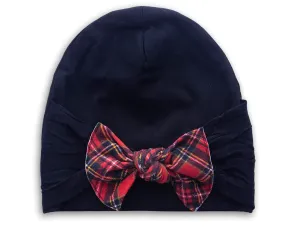 Baby Bling Black Knot Beanie