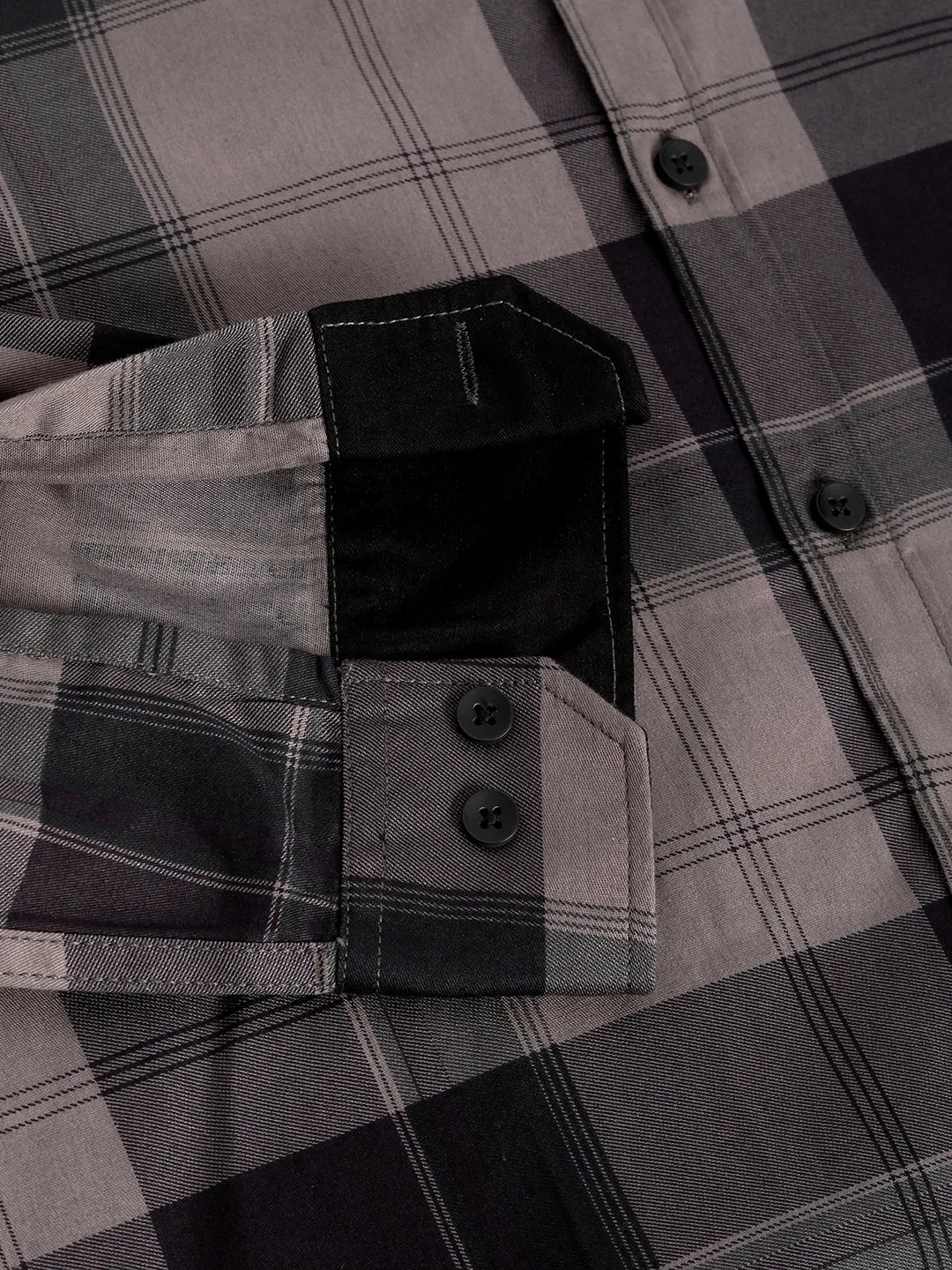 Baltic Sea Checkered Cotton Shirt