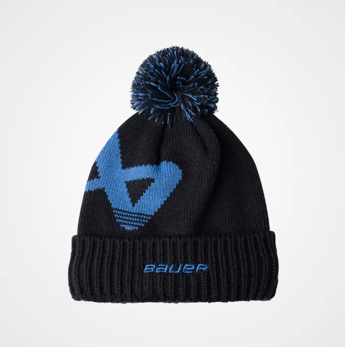 Bauer Intarsia Knit Pom-Pom Beanie