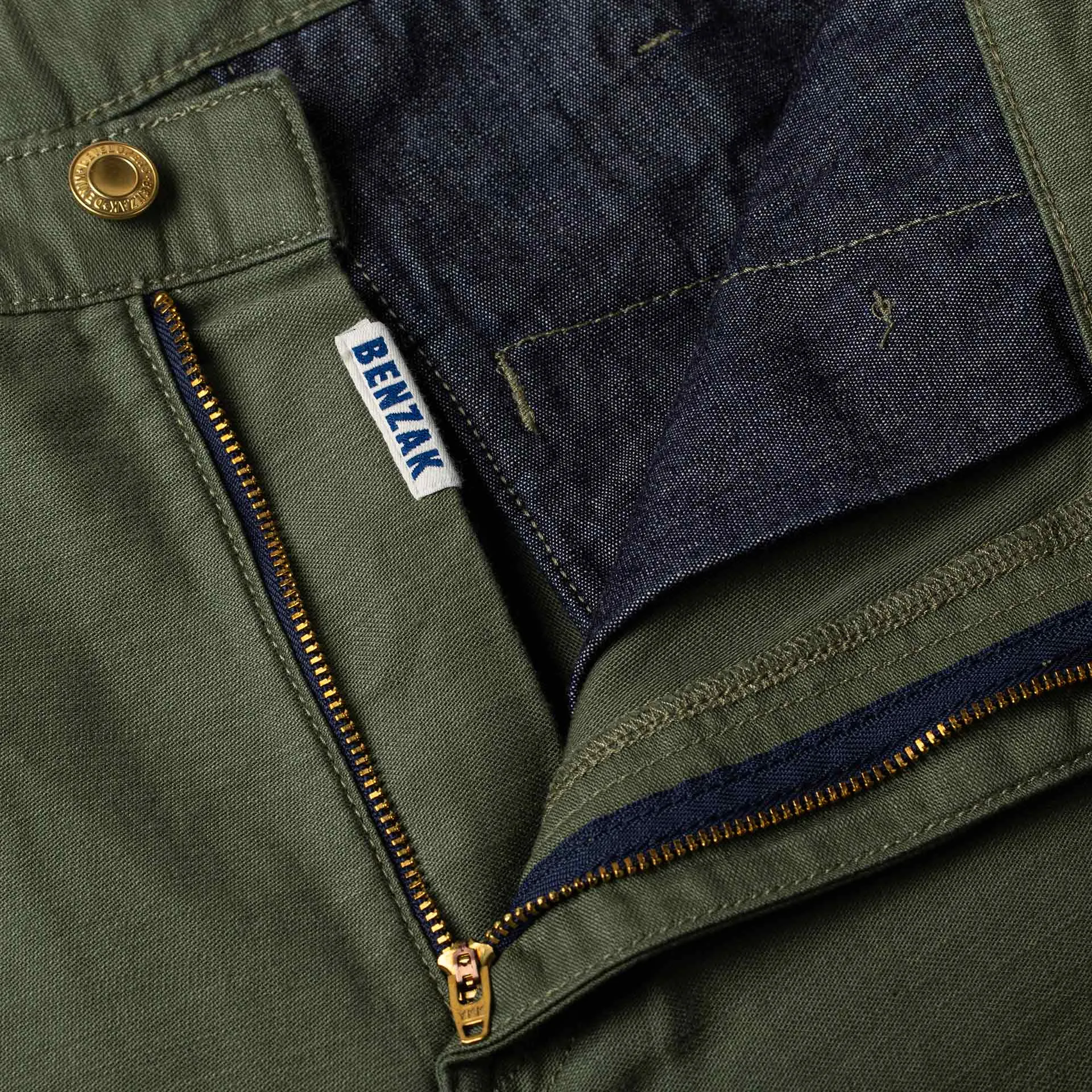 BC-03 STRAIGHT CHINO 10 oz. army green military twill [CORE]
