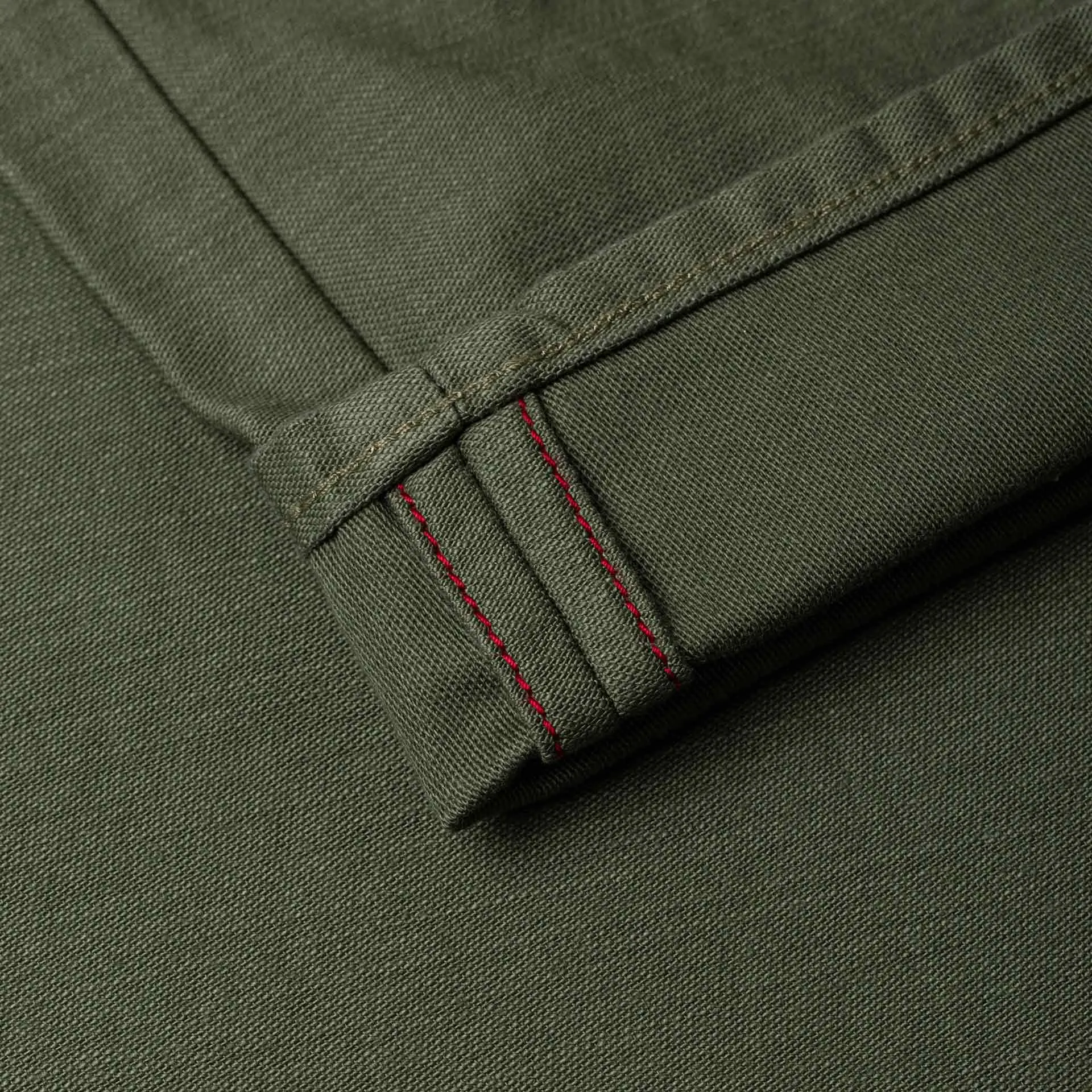 BC-03 STRAIGHT CHINO 10 oz. army green military twill [CORE]
