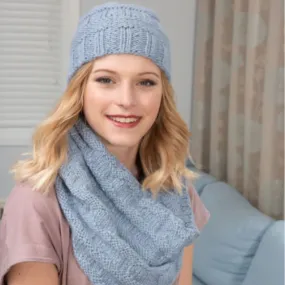 Beanie & Cowl Knitting Pattern (N1594)