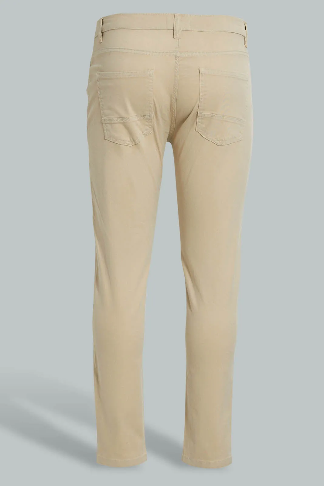 Beige Chino Trouser For Men