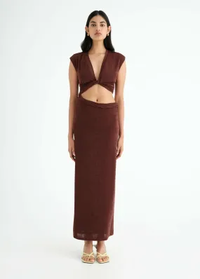 Benni Henri Twist Maxi - Chocolate
