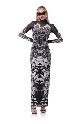 Billie Dress - Tonal Botanical