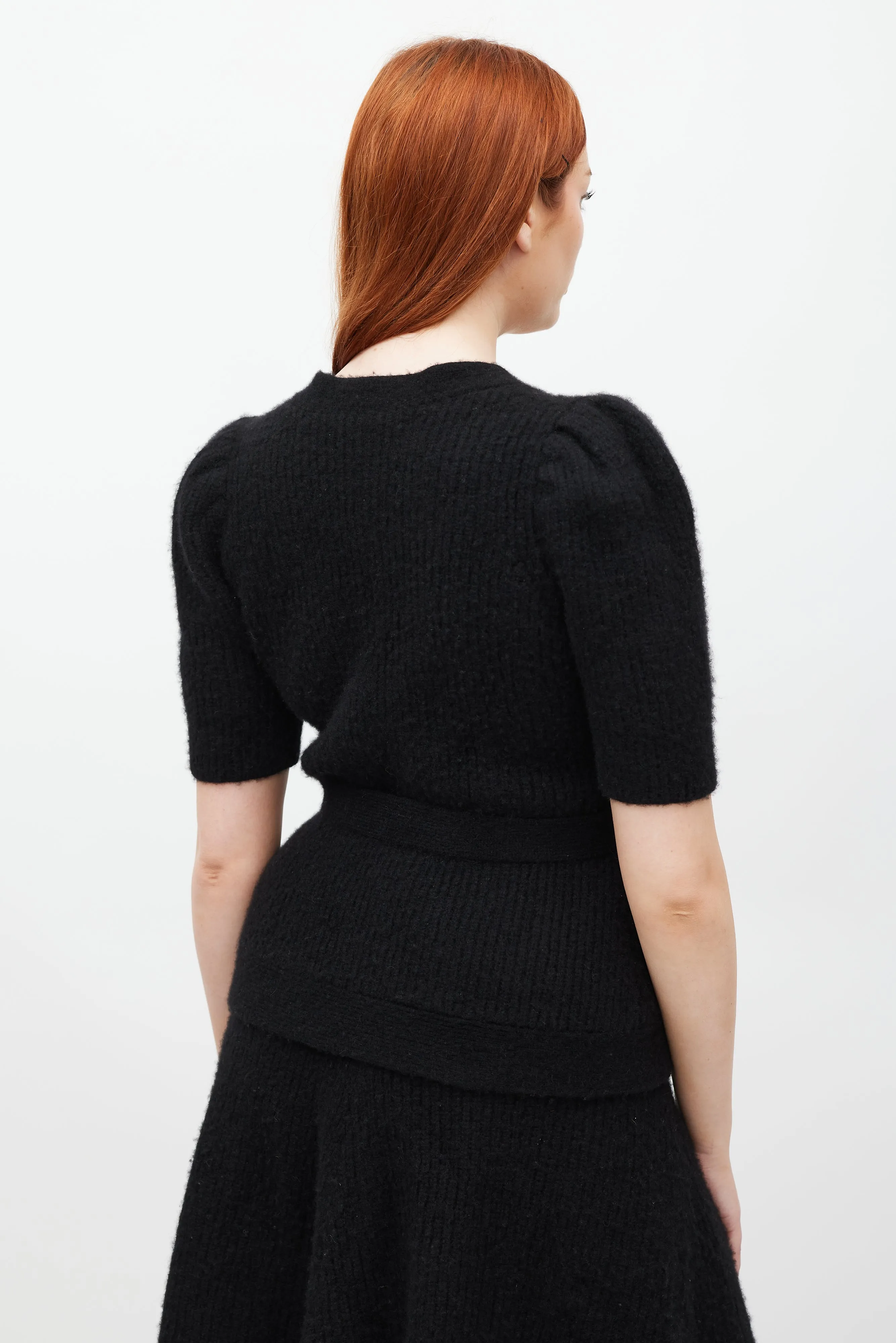 Black Cashmere Co-Ord Set