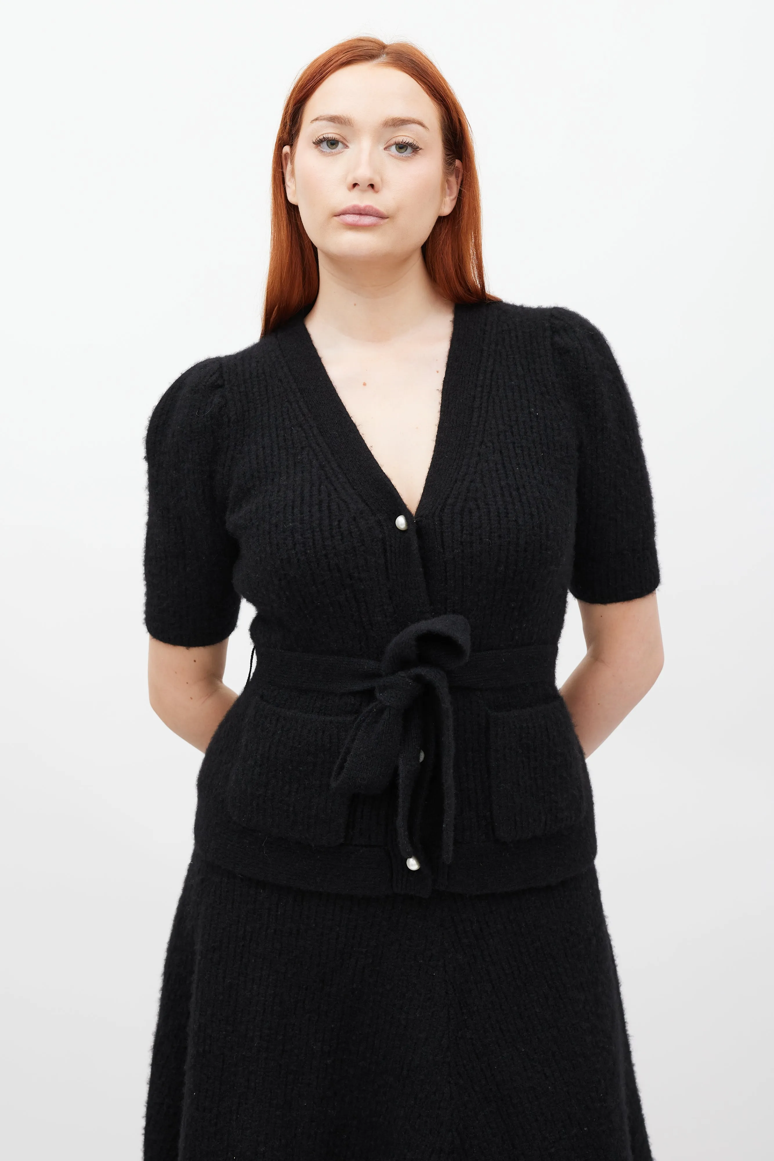 Black Cashmere Co-Ord Set
