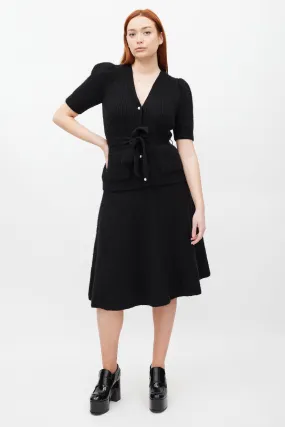 Black Cashmere Co-Ord Set