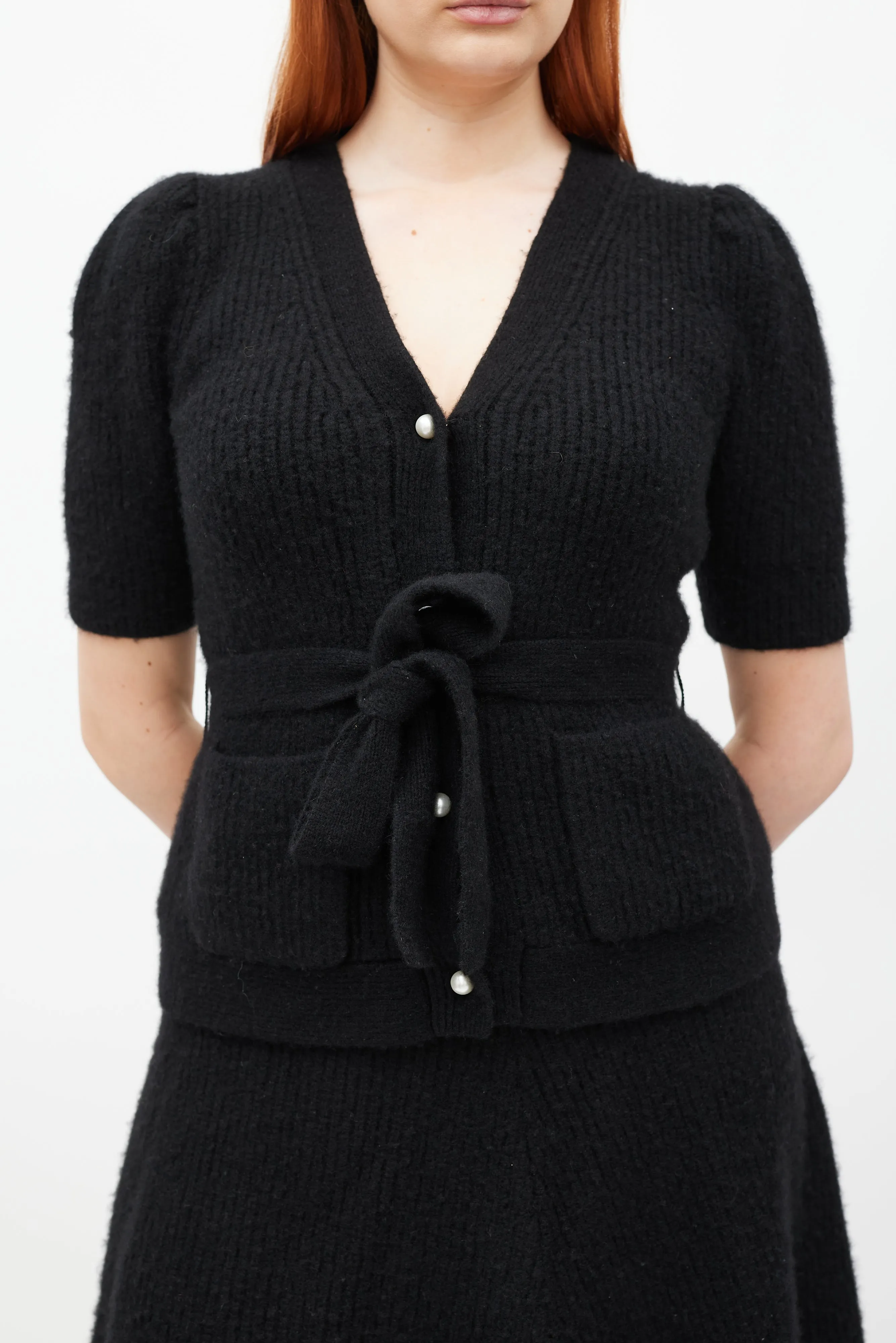 Black Cashmere Co-Ord Set