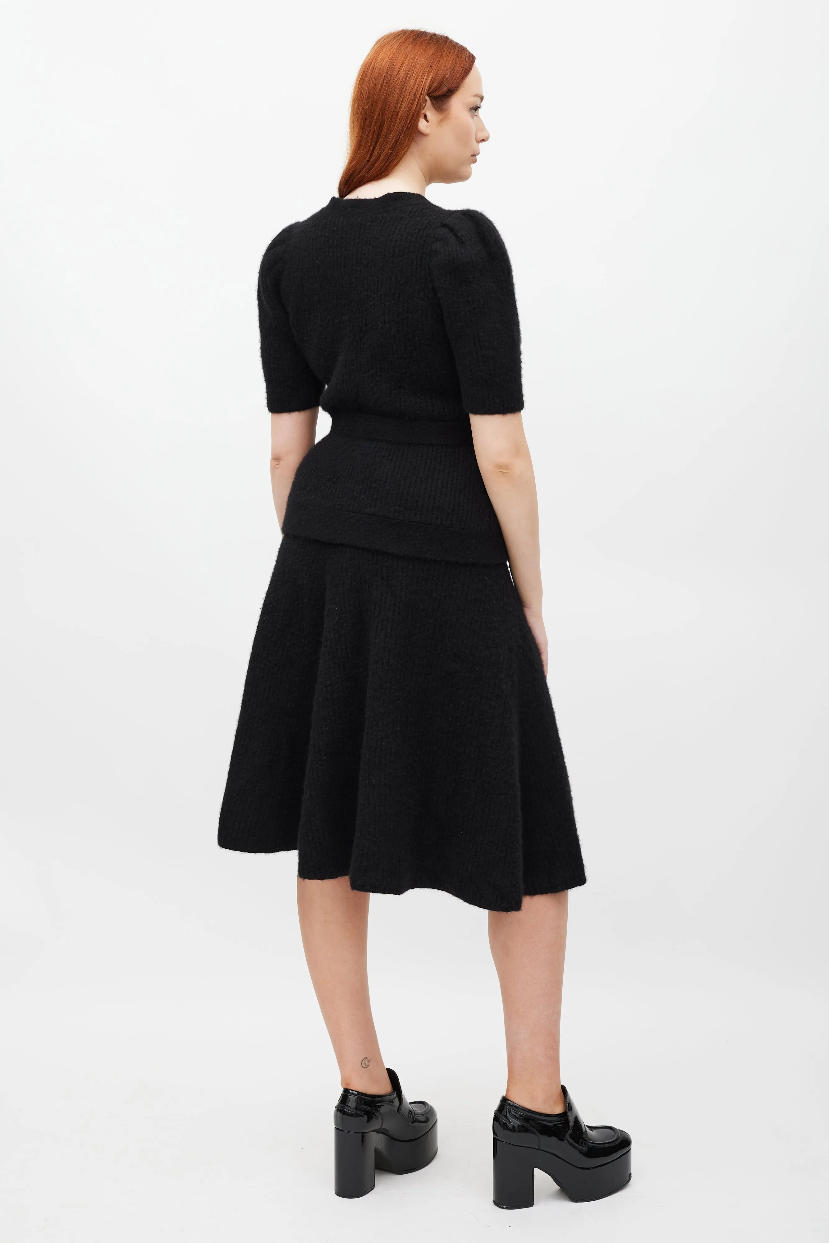 Black Cashmere Co-Ord Set