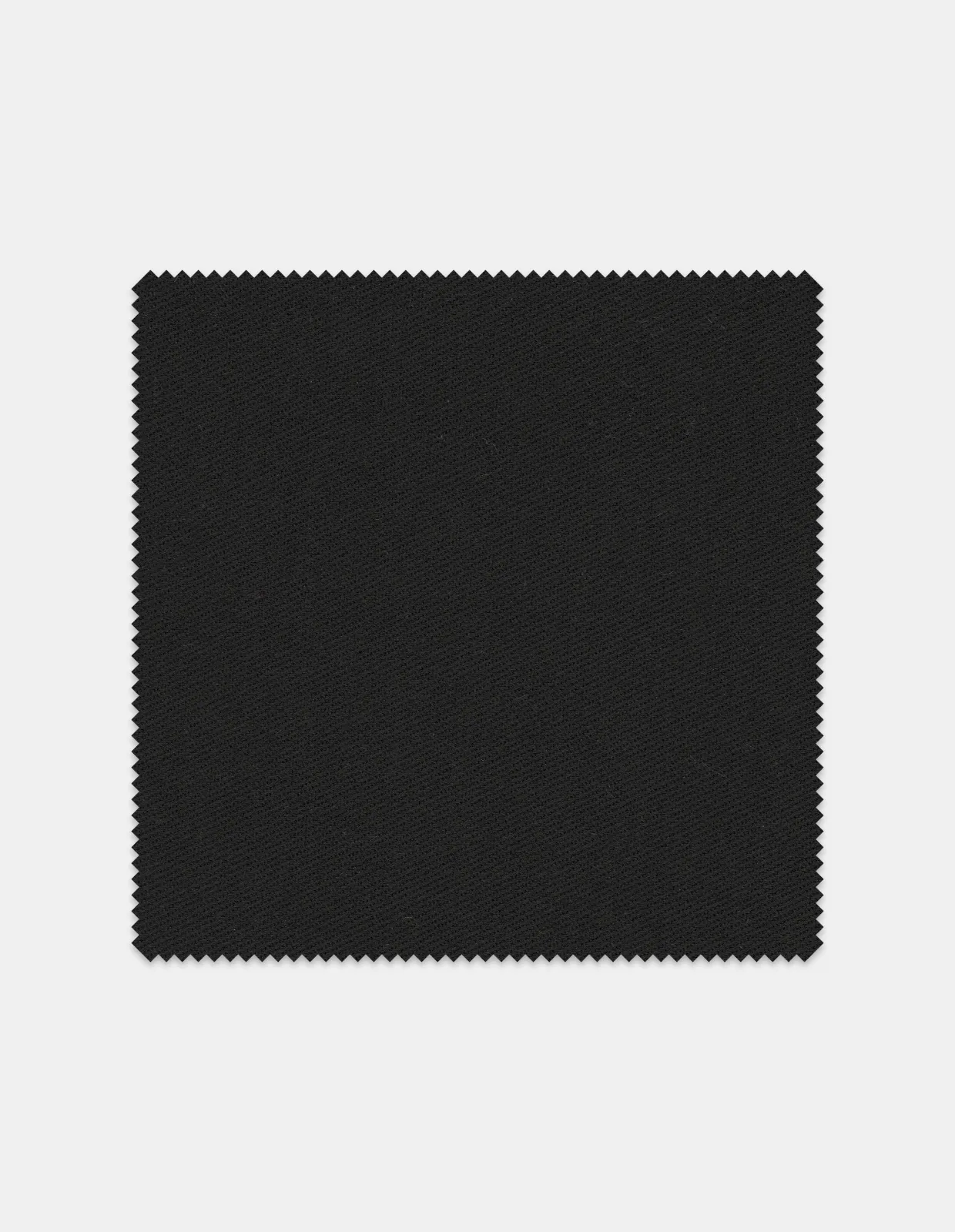 Black Cotton Stretch | Short