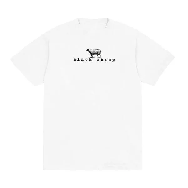Black Sheep OG Logo Tee White - Black