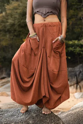 Boho Maxi Skirt Nariya Orange