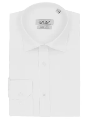 Boston Fine Tailoring - Liberty Business Shirt - White
