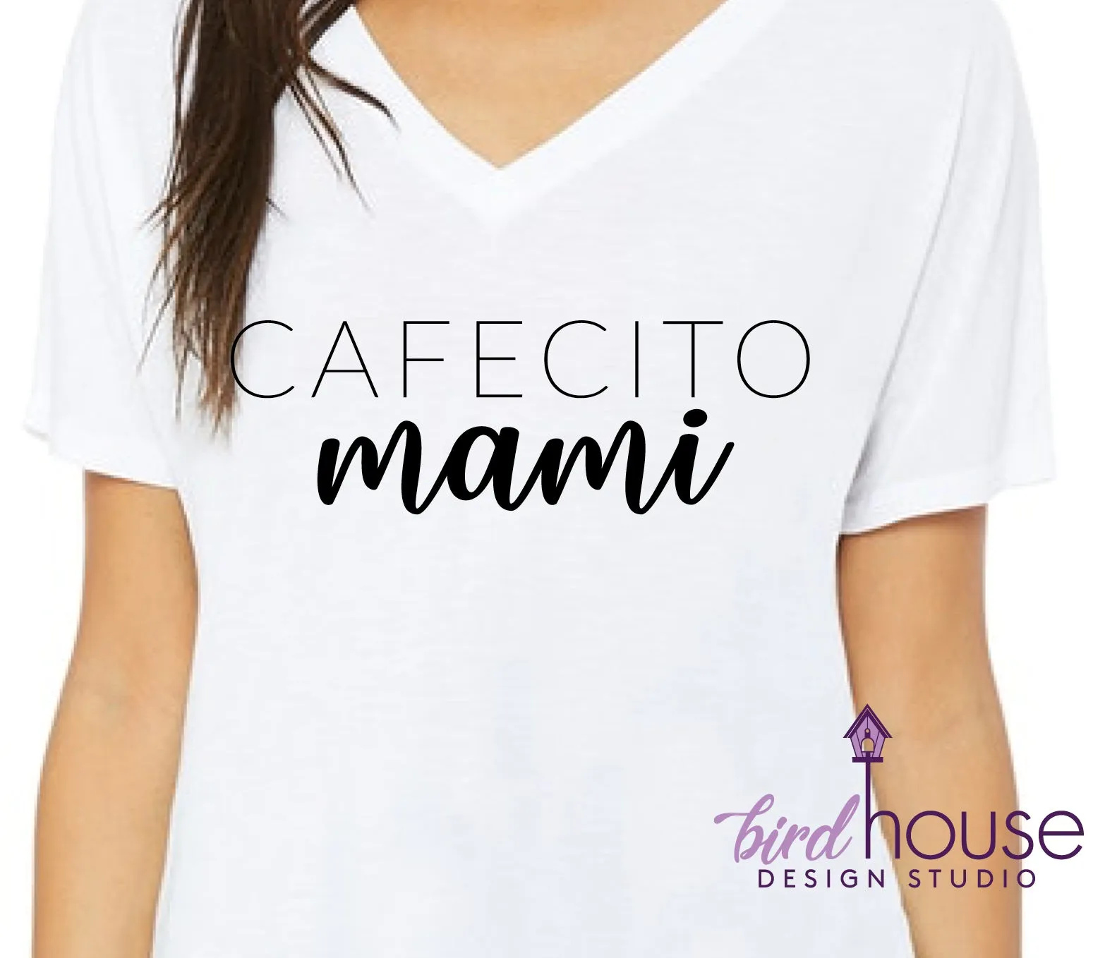 Cafecito Mami, Cute Mom Coffee Shirt for Mothers Day