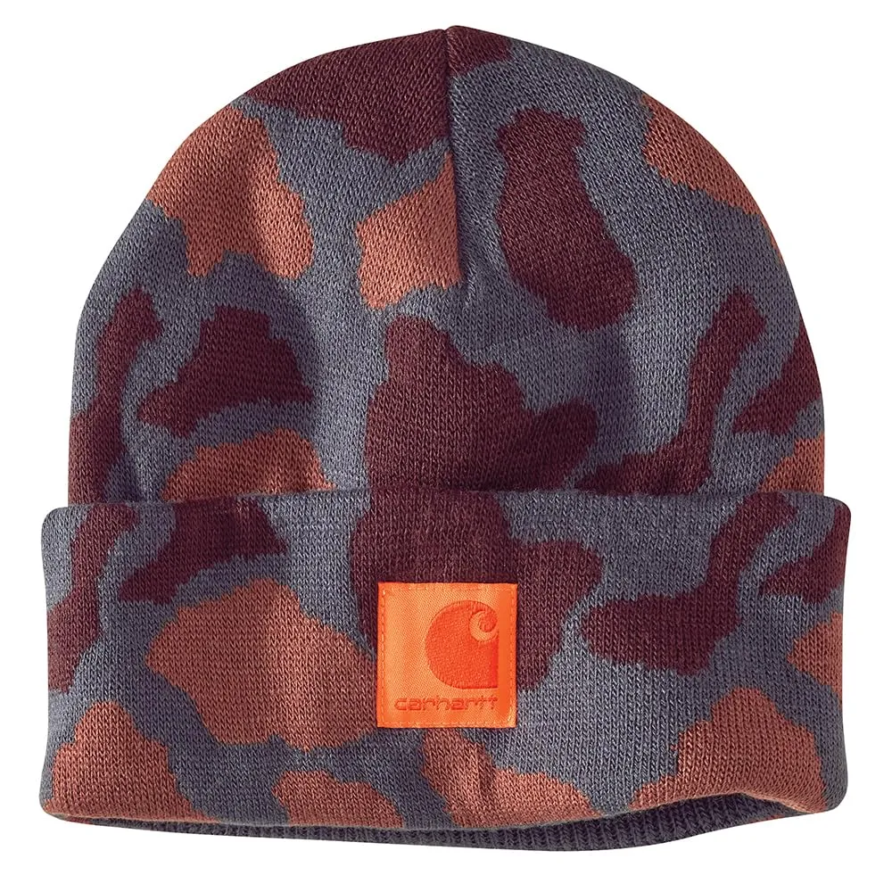Carhartt 105968 Men's Knit Camo Beanie