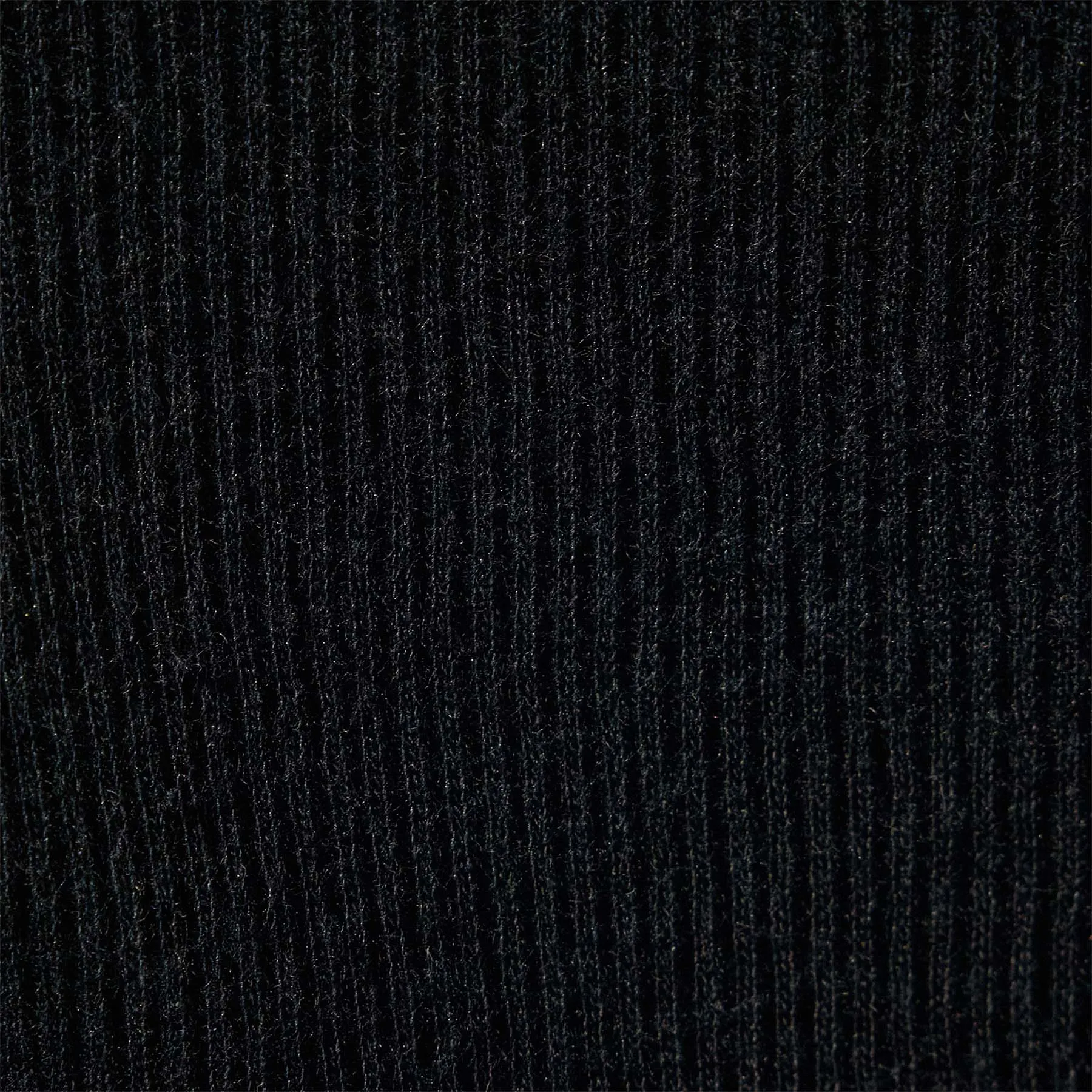 Cashmere Rib Skirt - Black