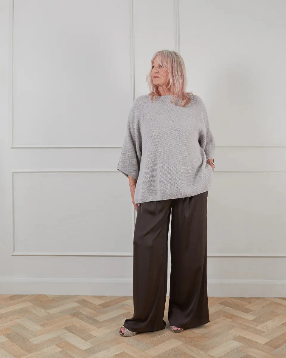 CHALK ELISA JUMPER | TAUPE