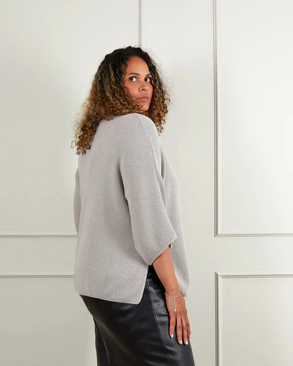 CHALK ELISA JUMPER | TAUPE