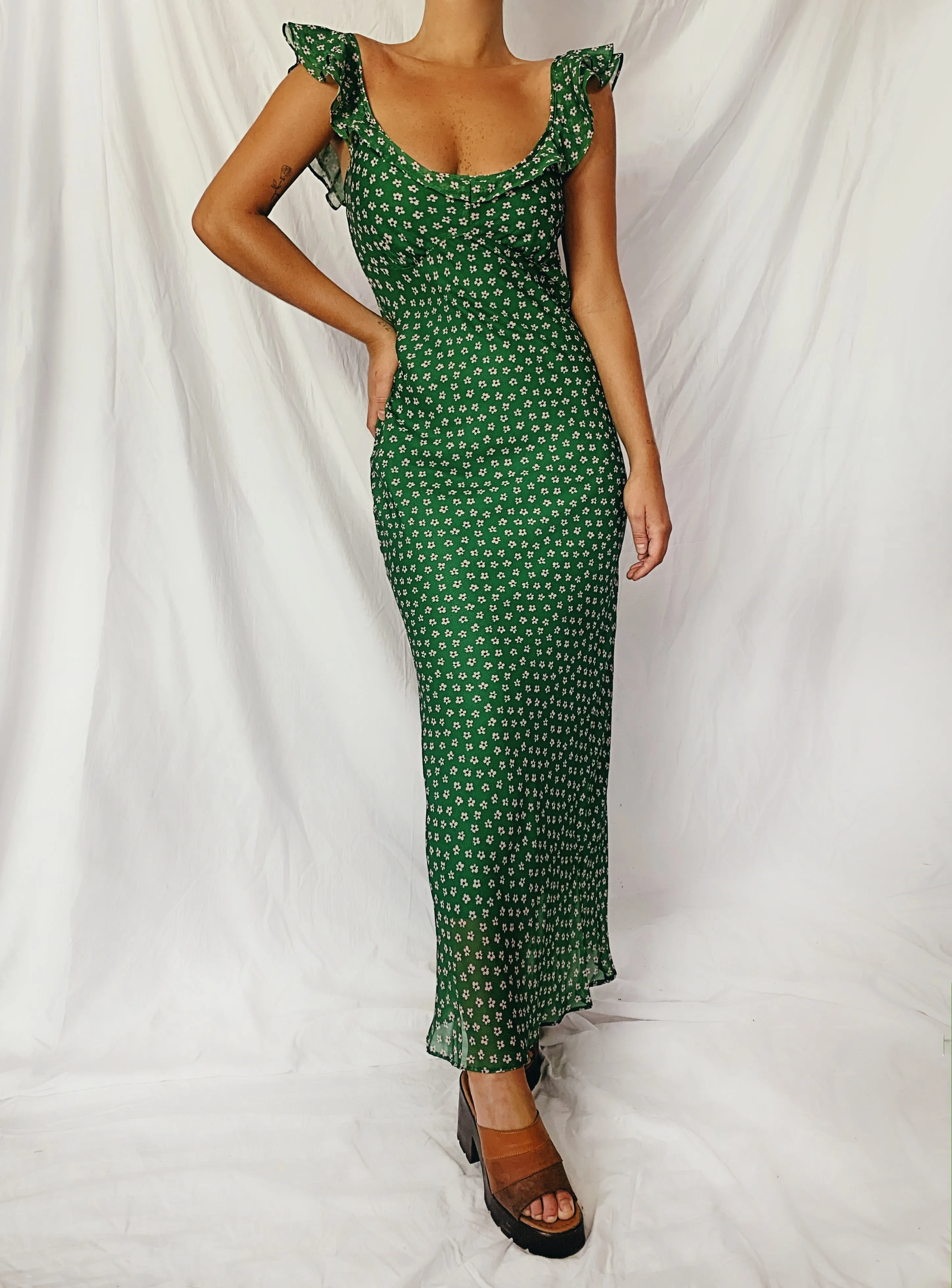 Charmane Dress - Green