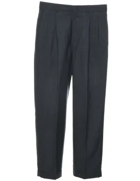 Checked Pattern Trousers - W29 L28