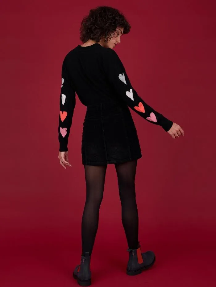 Cocoa Cashmere S Mina Jumper Black CC5017