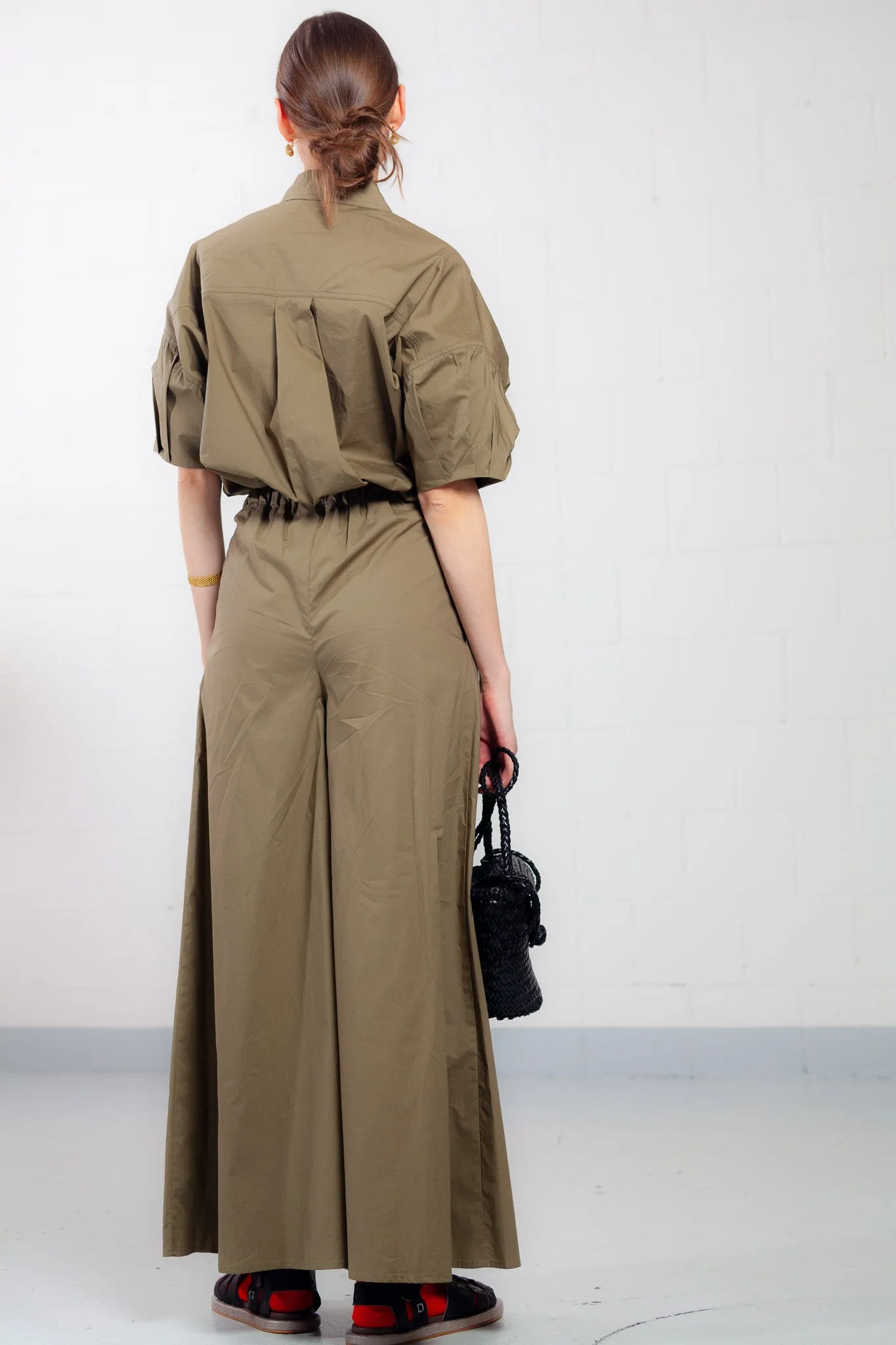 Collection PRIVÉE? Straw Cotton Trousers