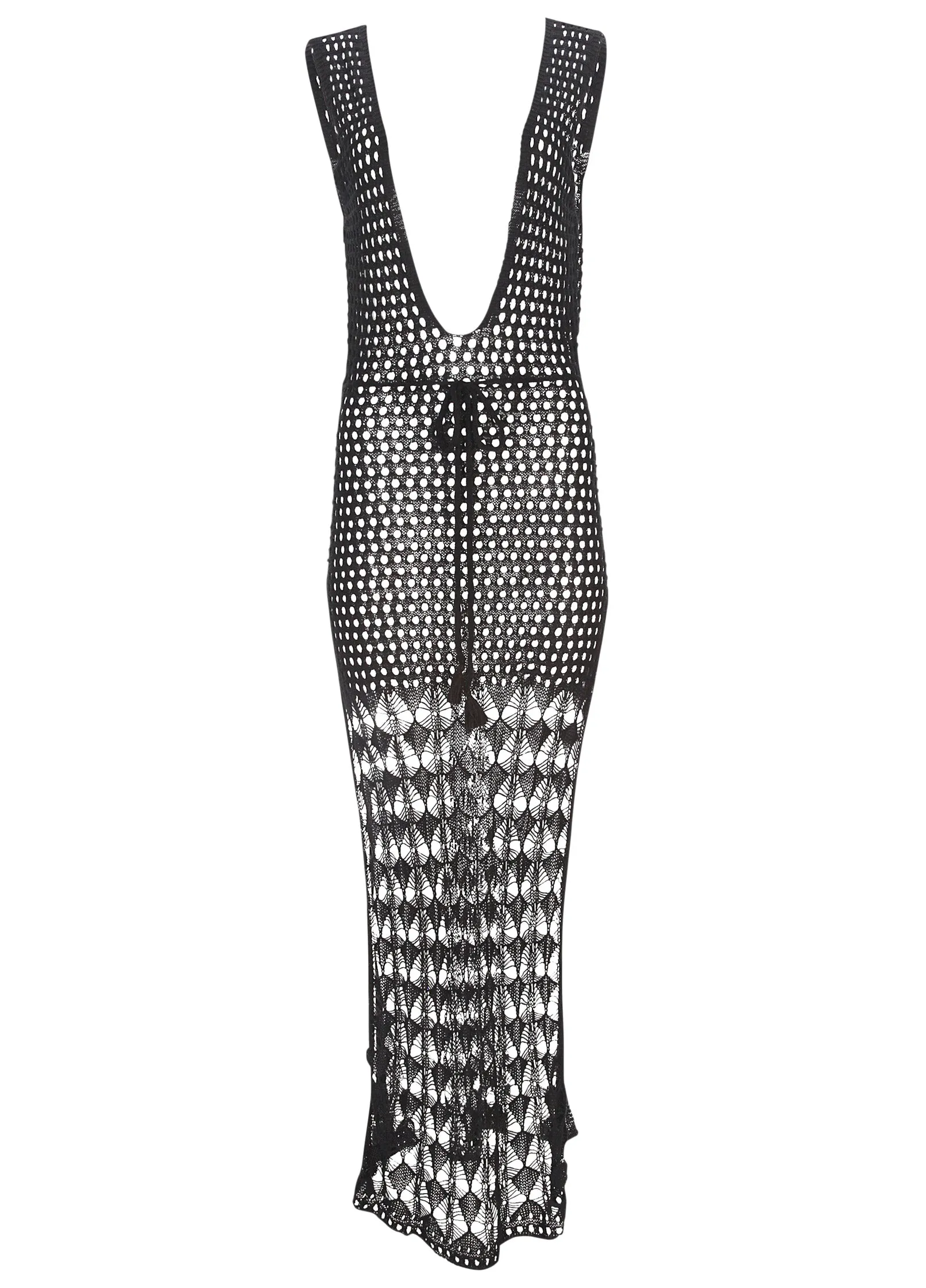 Crochet Maxi - Black