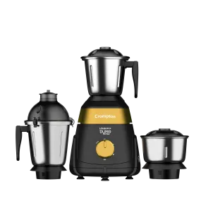 Crompton Duro Royal 750W, Mixer Grinder, 3 Stainless Steel Jars