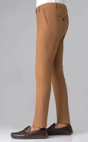 CROSS POCKET DOBBY PANT CAMEL