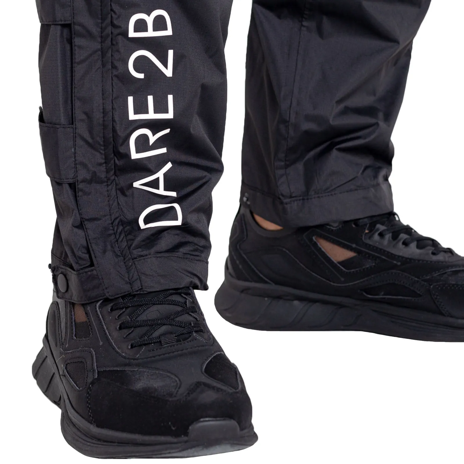 Dare 2b Mens Trait Waterproof Overtrousers - Black