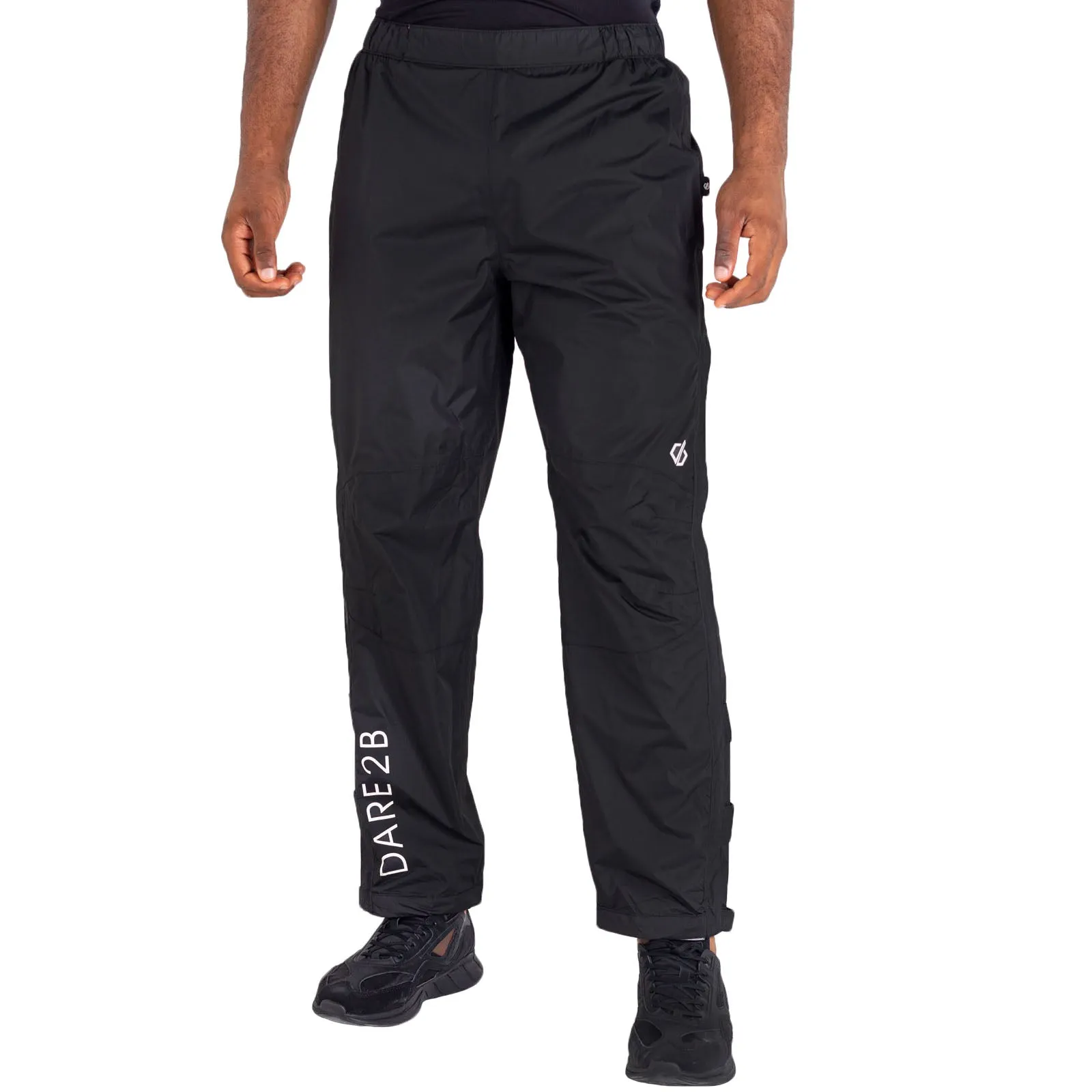 Dare 2b Mens Trait Waterproof Overtrousers - Black
