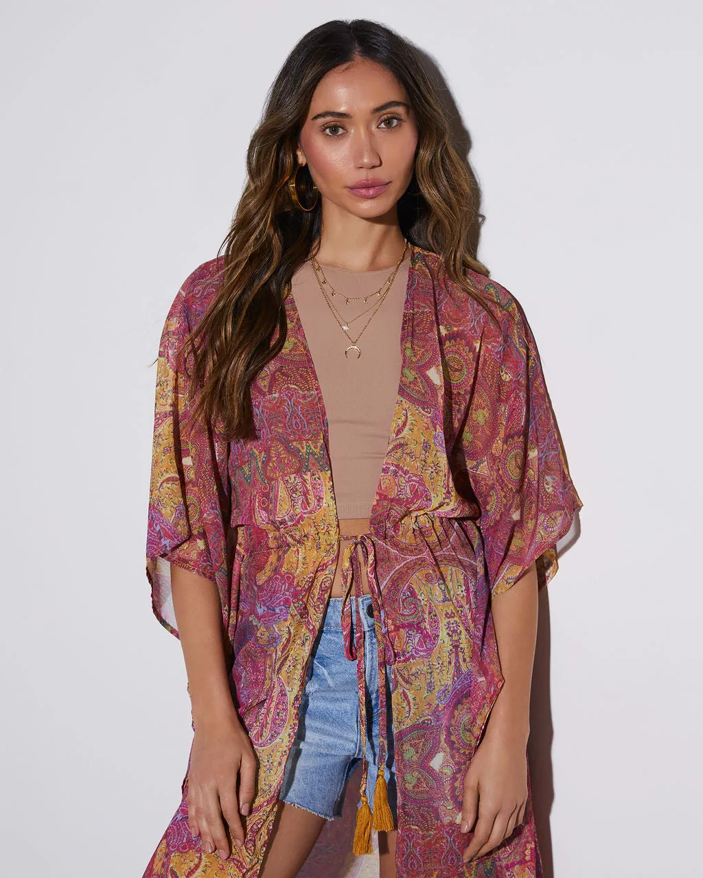 Daydreamer Paisley Kimono