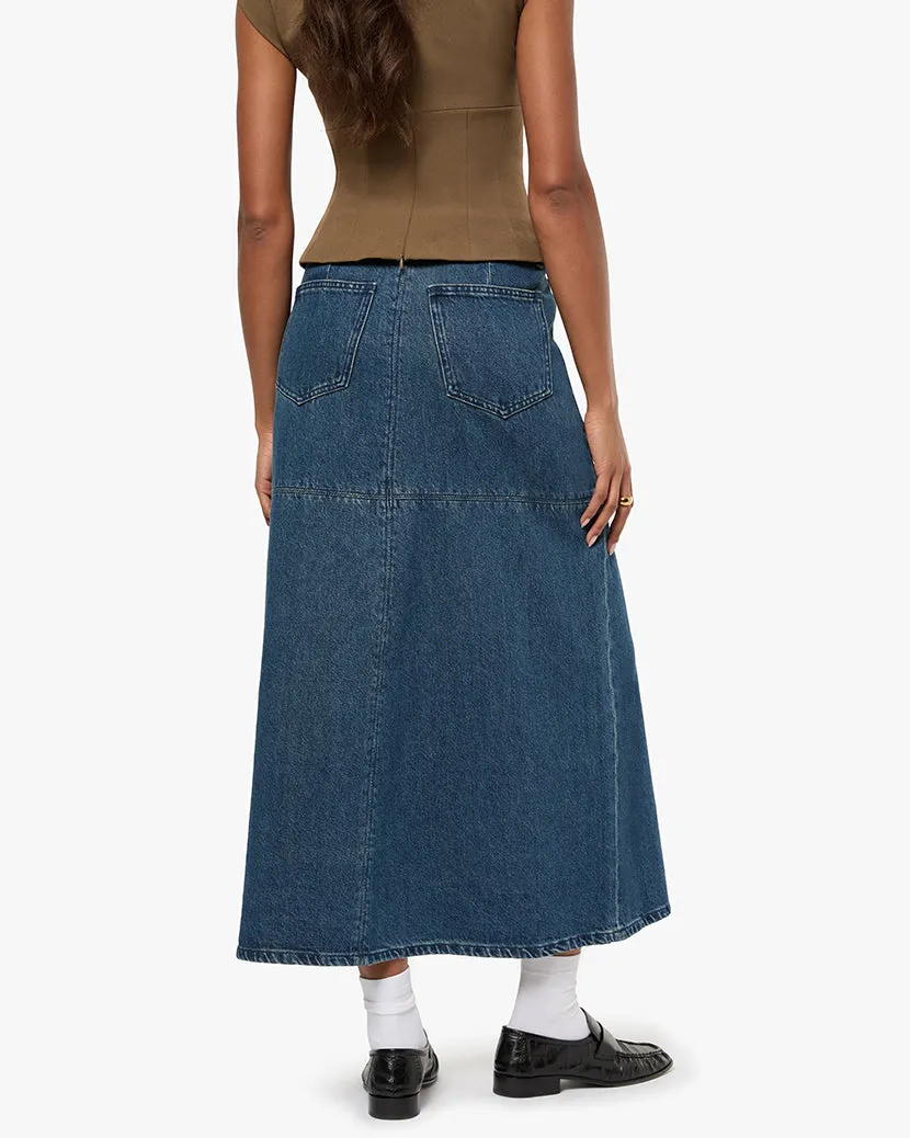 Denim Maxi Skirt