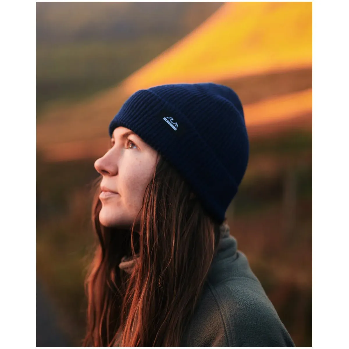 Elements Recycled Beanie - Azure Blue