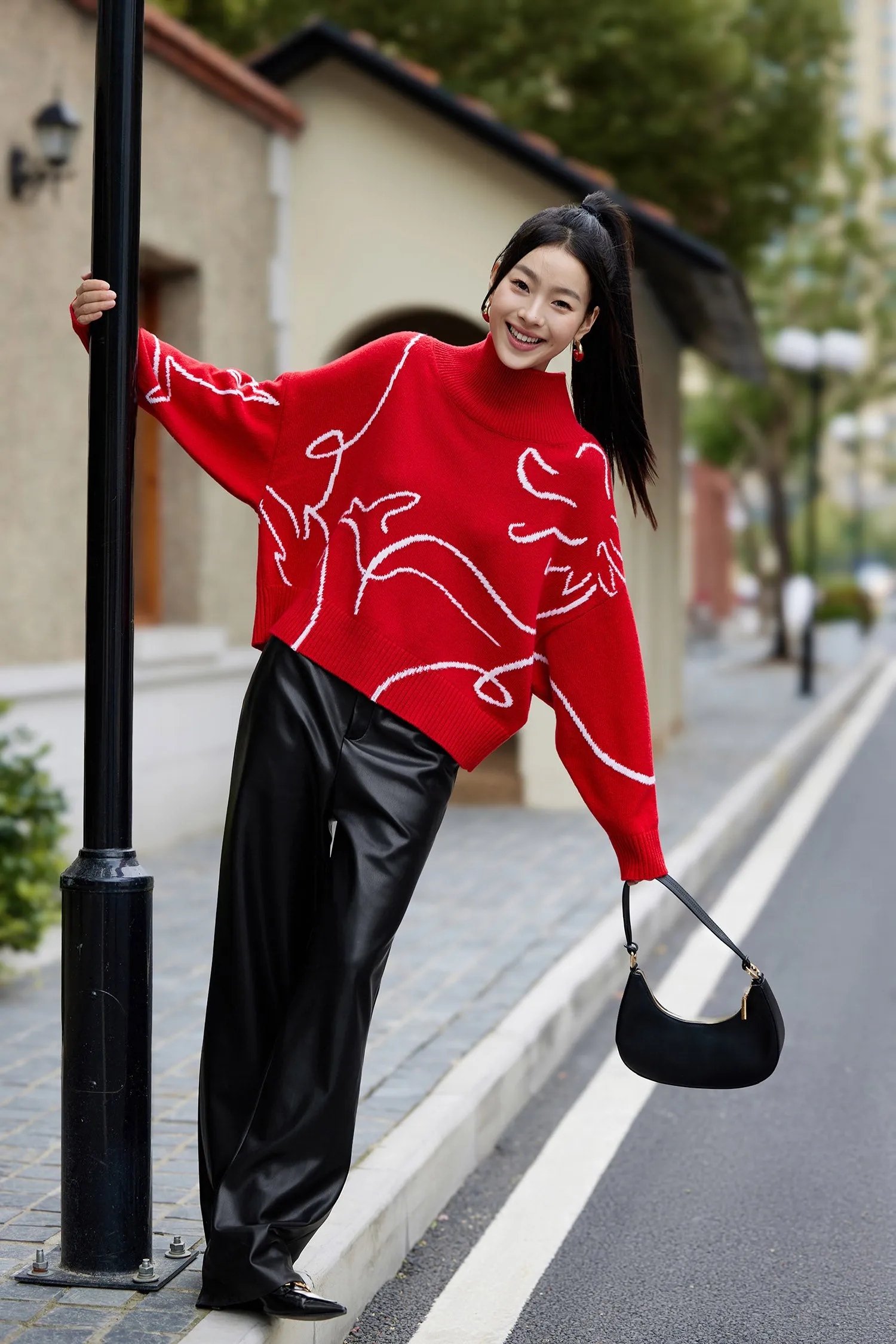 EP YAYING Wool Sweater