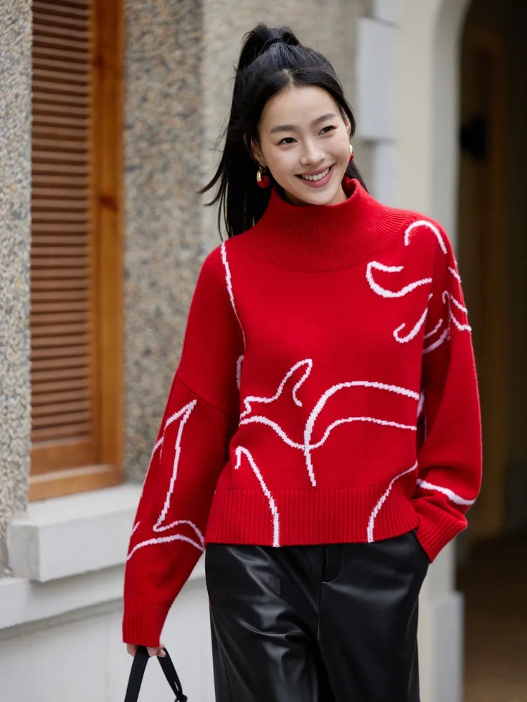 EP YAYING Wool Sweater