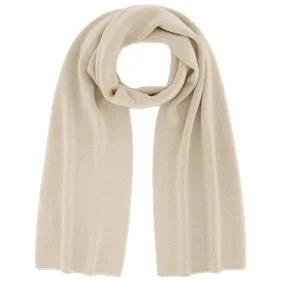Falke Extra-Fine Merino Wool Scarf - Beige Mel