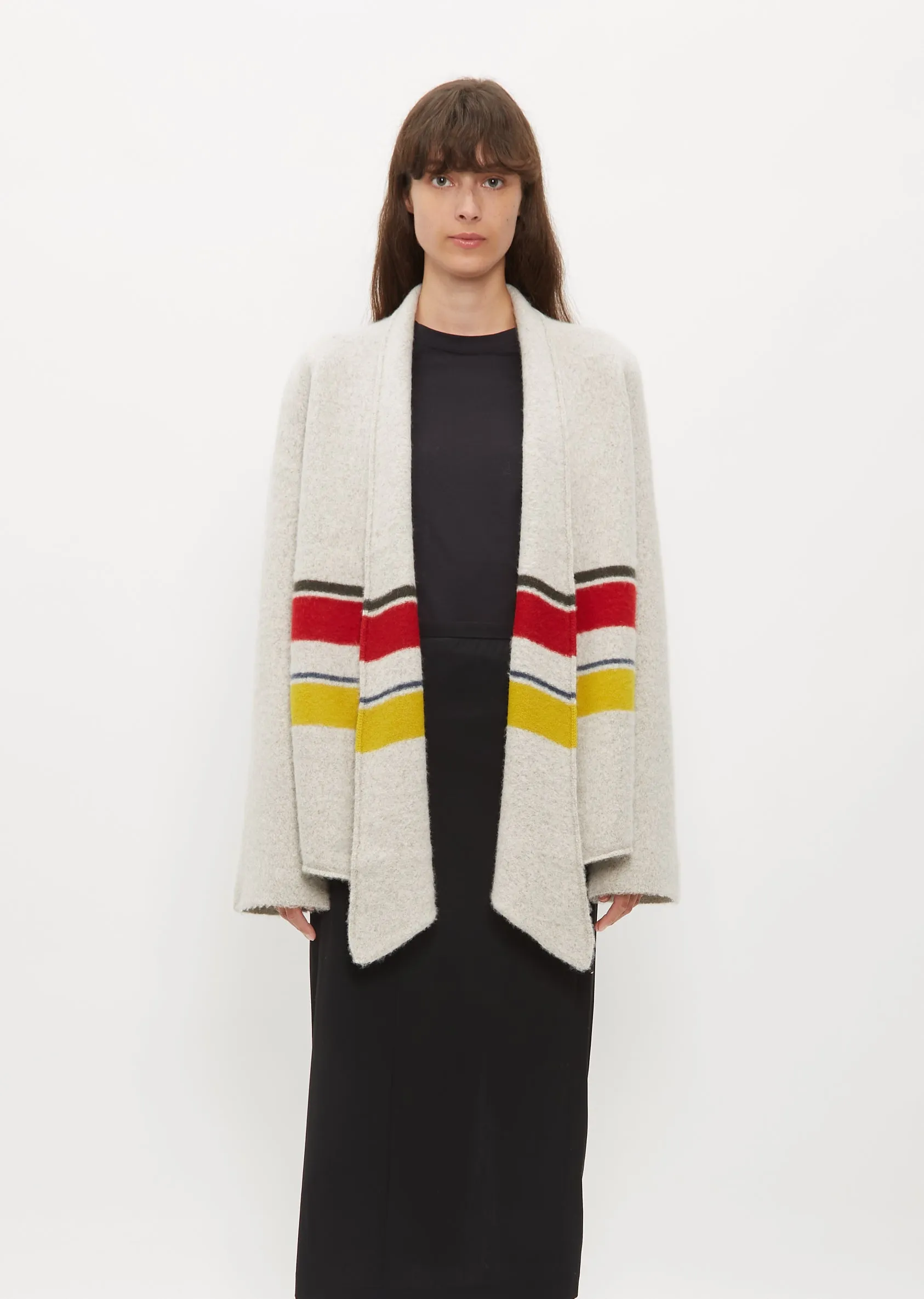 Felted Cross Cardigan