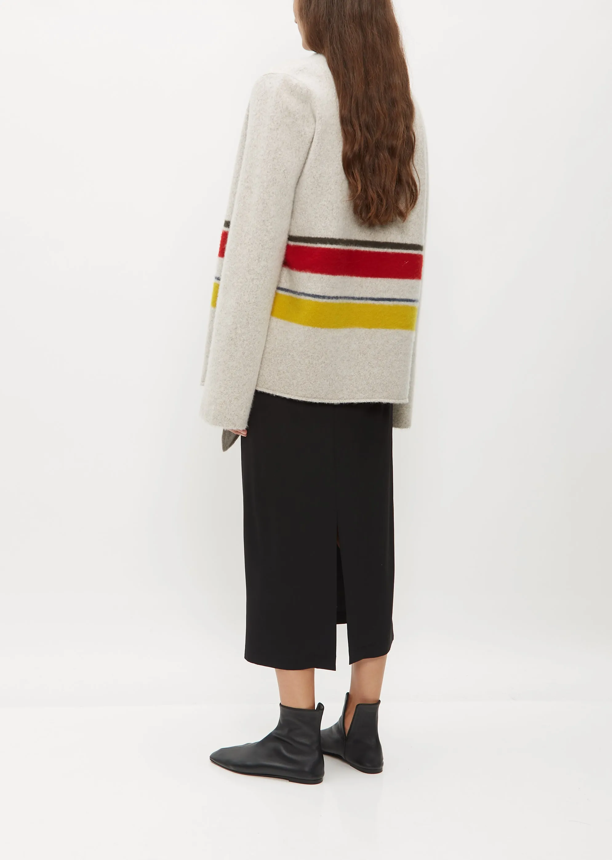 Felted Cross Cardigan