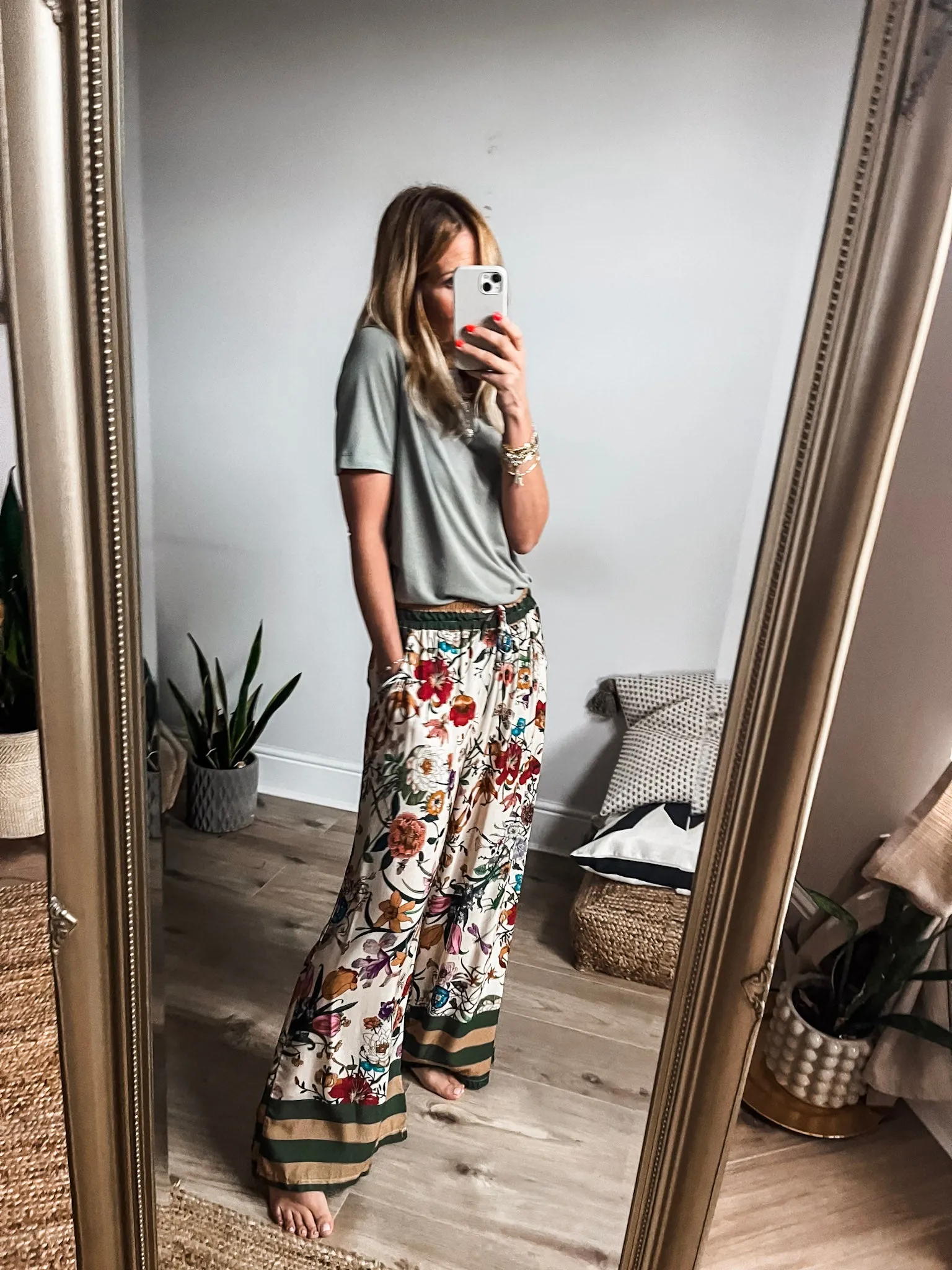 Floral Trouser