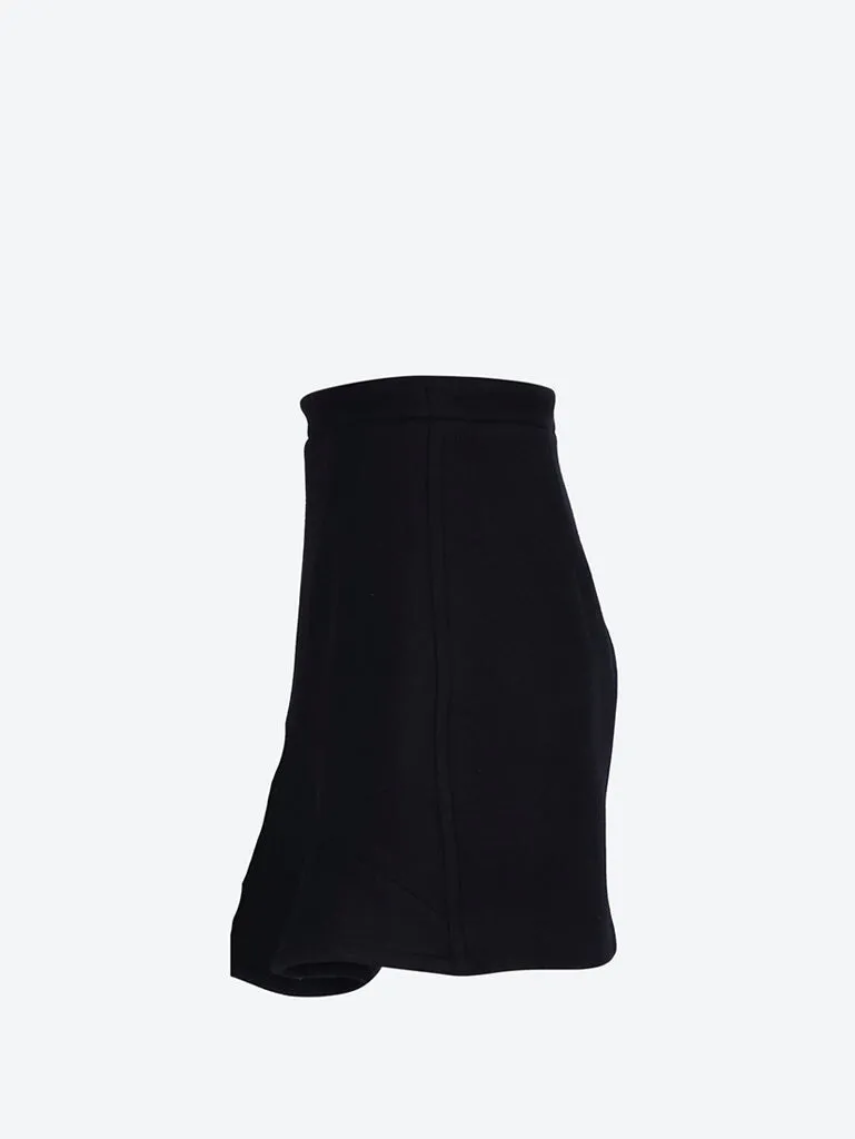 Frill mini skirt