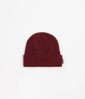 Fucking Awesome Hurt Your Eyes Beanie - Red